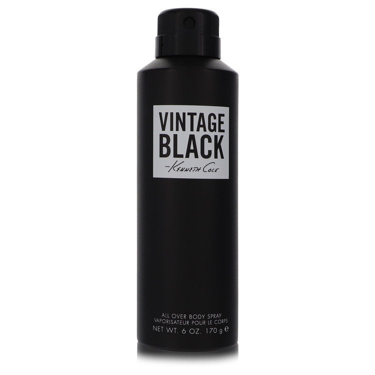 Kenneth Cole Vintage Black by Kenneth Cole Body Spray 6 oz for Men - GreatEagleInc
