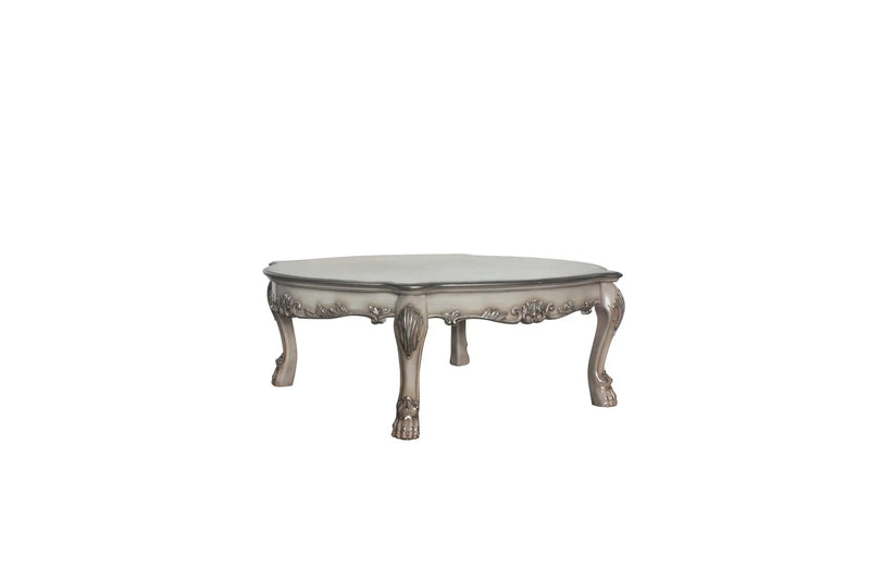 54" Bone Wood Coffee Table - GreatEagleInc