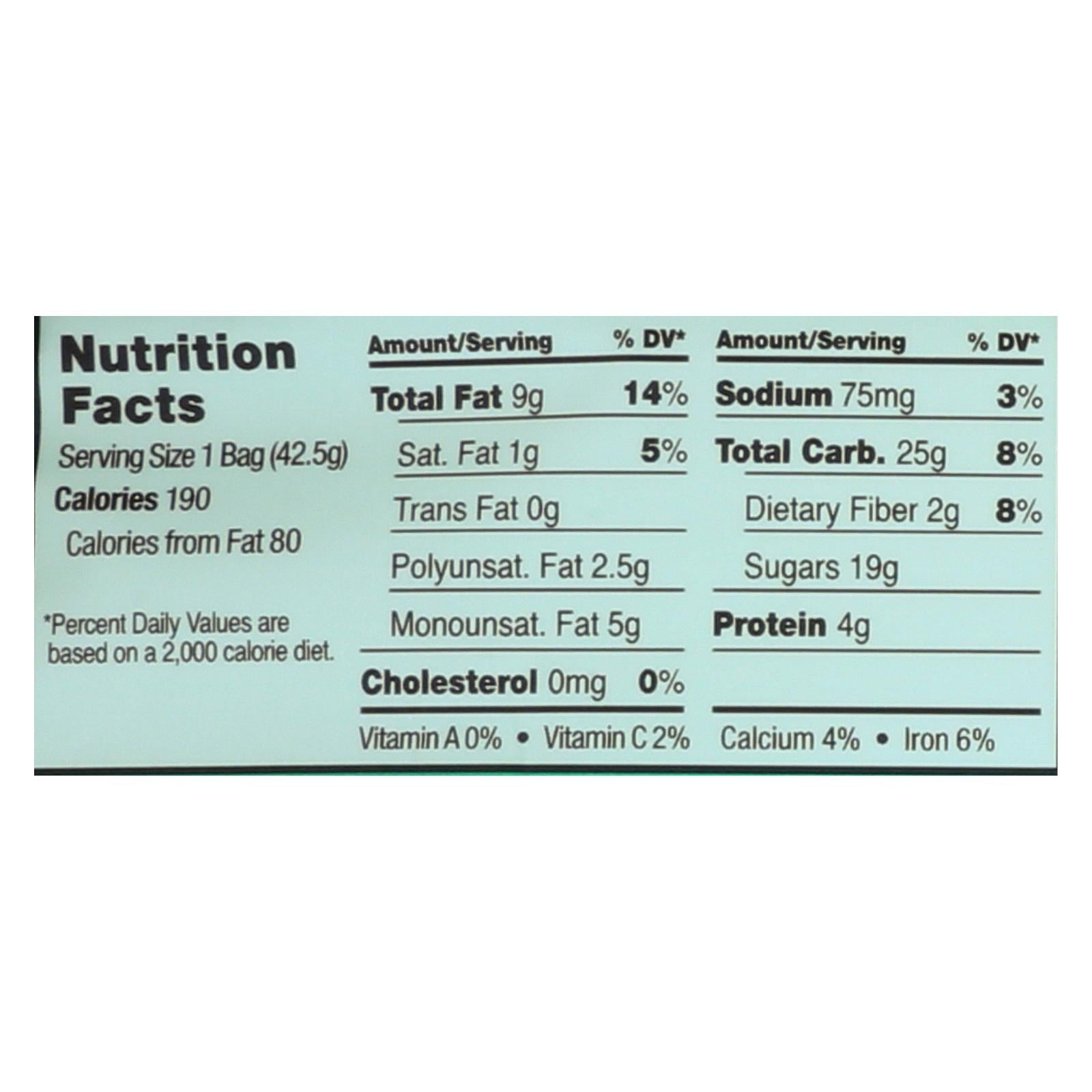 Sahale Snacks Trail Mix - Classic Fruit And Nut Blend - 1.5 Oz - Case Of 9 - GreatEagleInc