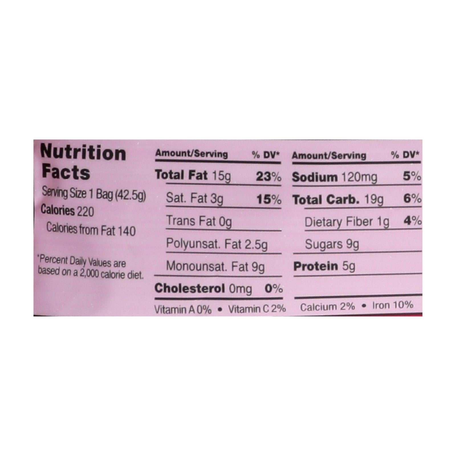 Sahale Snacks Glazed Nuts - Cashews With Pomegranate And Vanilla - 1.5 Oz - Case Of 9 - GreatEagleInc