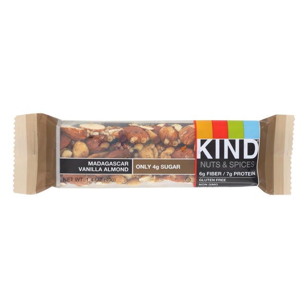 Kind Bar - Madagascar Vanilla Almond - 1.4 Oz Bars - Case Of 12 - GreatEagleInc