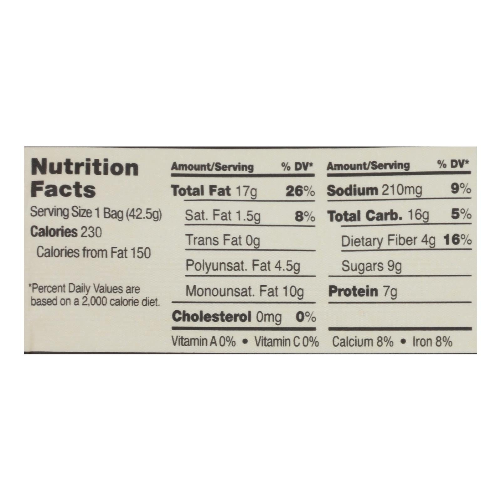 Sahale Snacks Glazed Nuts - Almonds With Cranberries Honey And Sea Salt - 1.5 Oz - Case Of 9 - GreatEagleInc