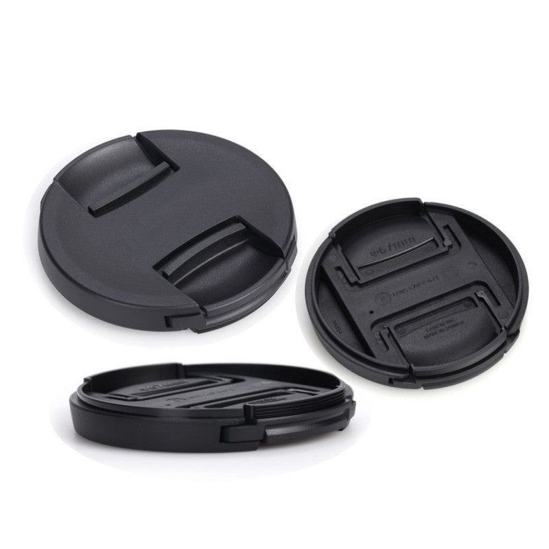 High-quality 40.5 49 52 55 58 62 67 72 77 82mm center pinch Snap-on cap cover for SONY camera Lens