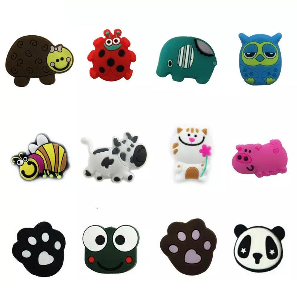 Lovely Cartoon Tennis Racket Vibration Dampener Tennis Racquet Anti- Shock Absorber