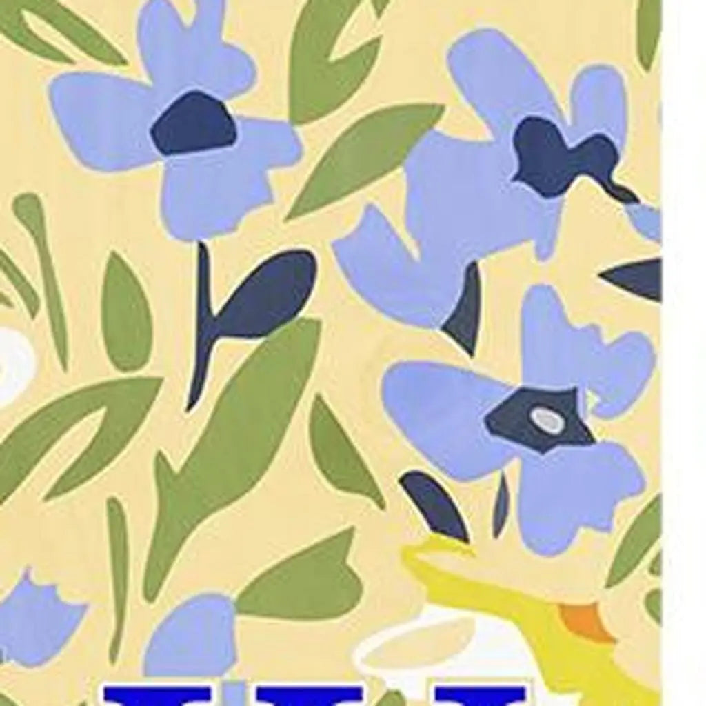 59" Black Blue Cream And Green Solid Wood Daisies Welcome Porch Sign Homeroots Outdoor