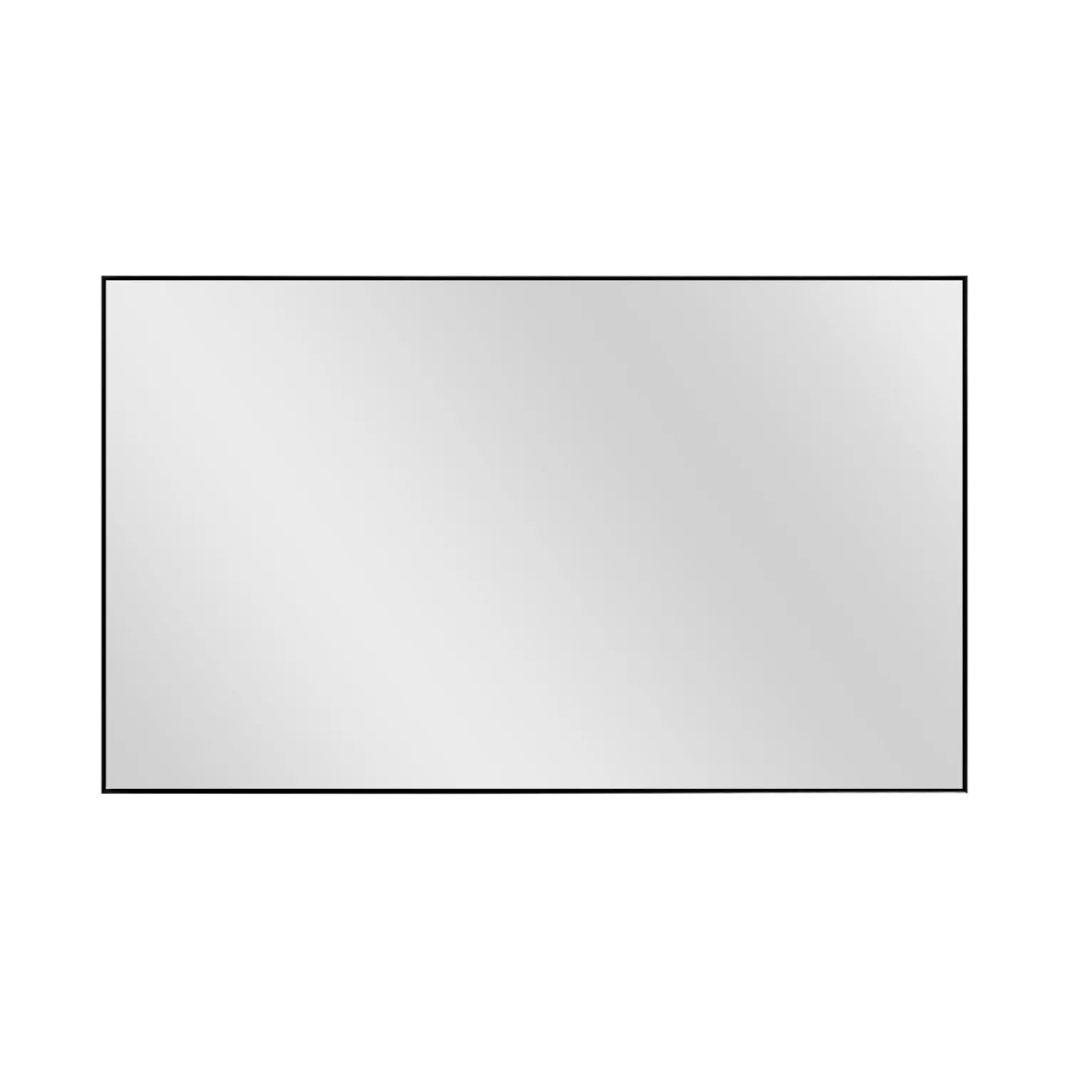 59" Black Metal Framed Full Length Hanging Mirror Homeroots Bed & Bath