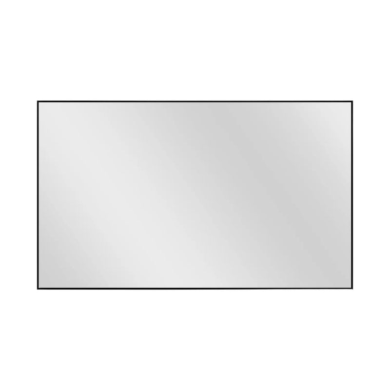 59" Black Metal Framed Full Length Hanging Mirror Homeroots Bed & Bath