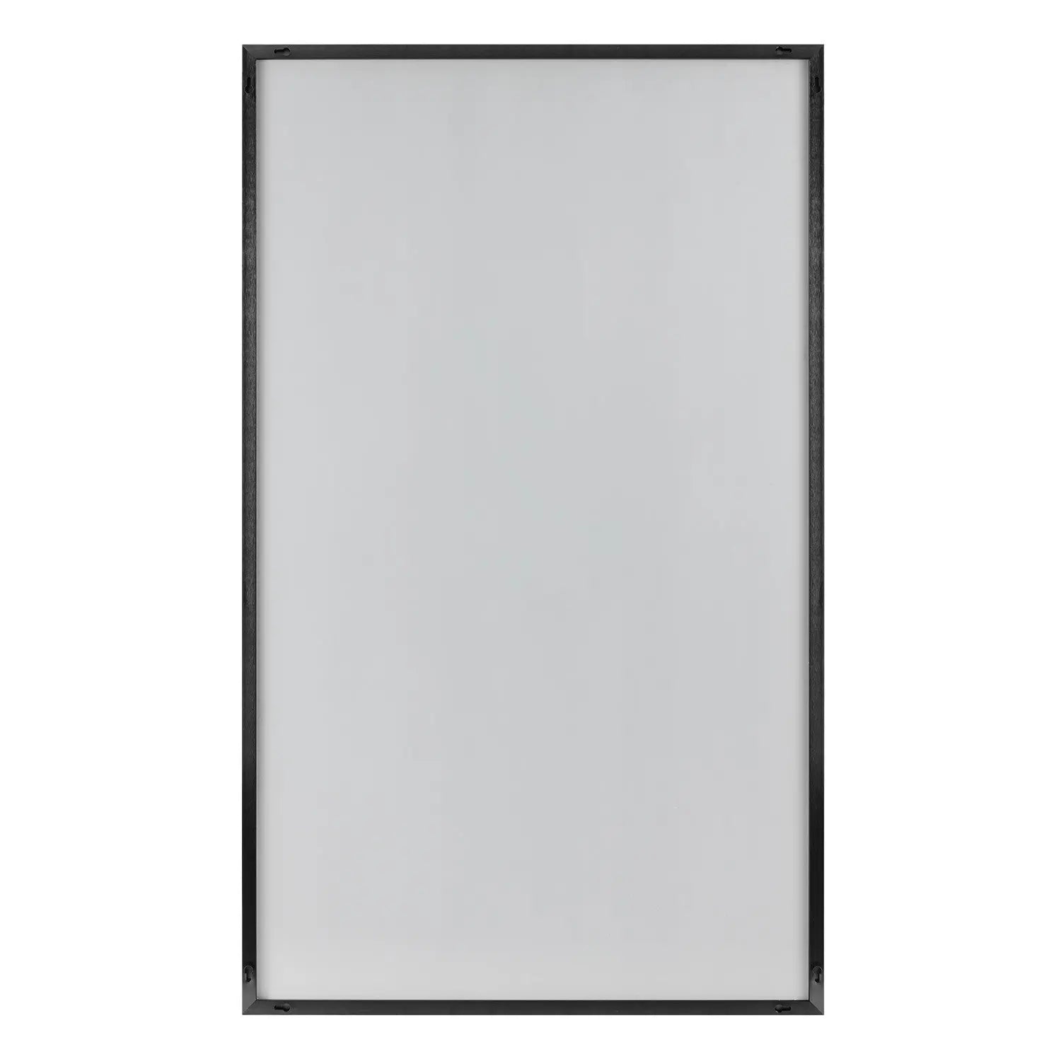 59" Black Metal Framed Full Length Hanging Mirror Homeroots Bed & Bath