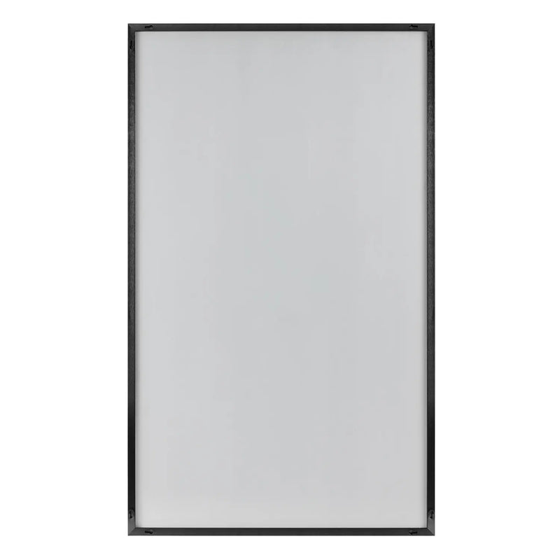 59" Black Metal Framed Full Length Hanging Mirror Homeroots Bed & Bath