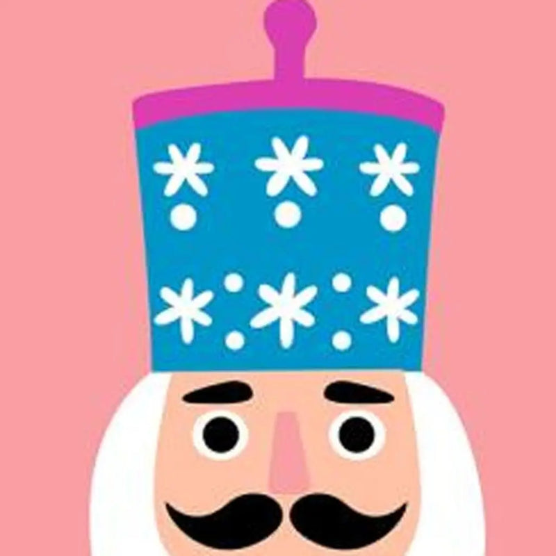 59" Pink And Blue Solid Wood Christmas Nutcracker Porch Sign Homeroots Outdoor
