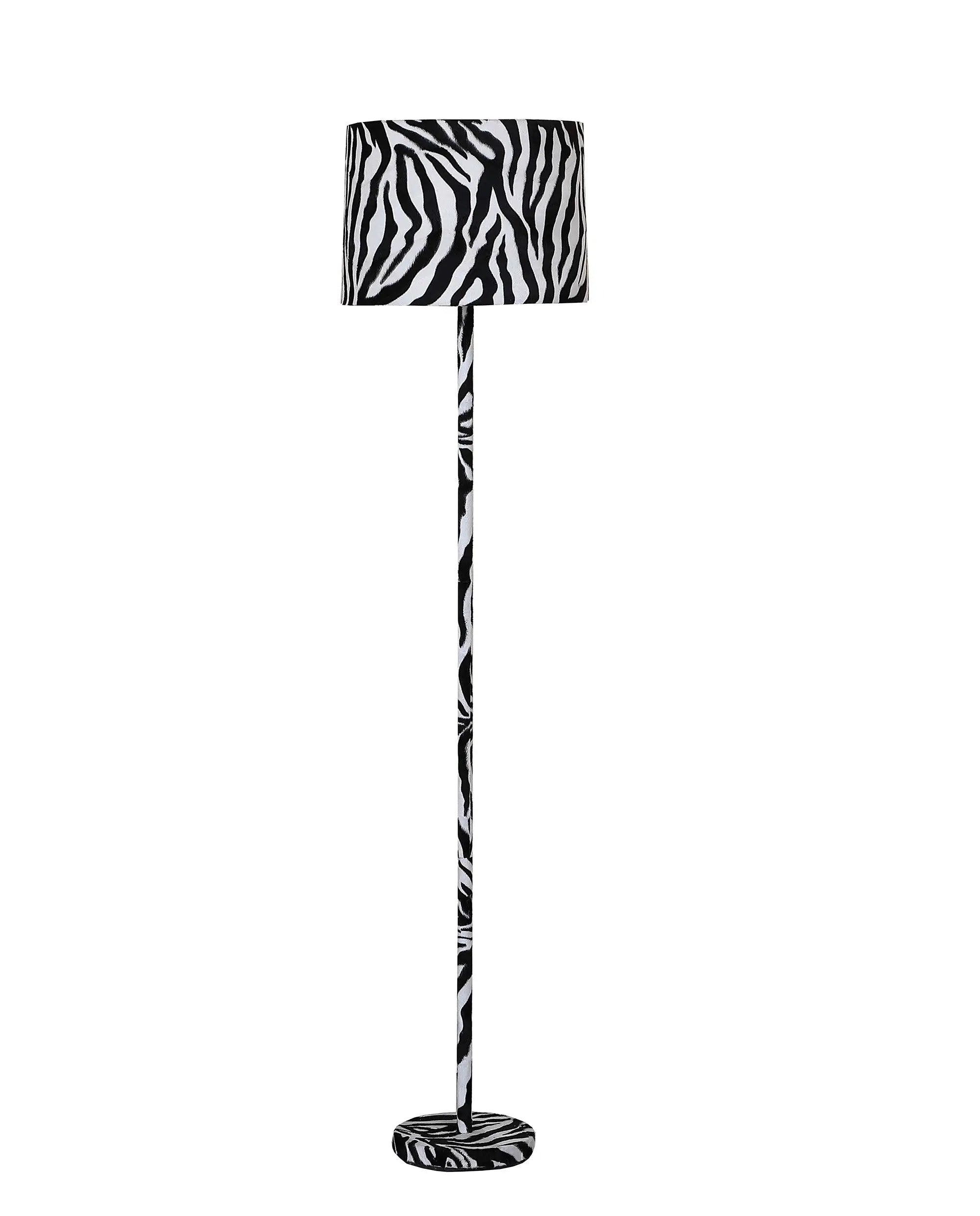 59" White Bedside Table Lamp With White Drum Shade Homeroots Lighting