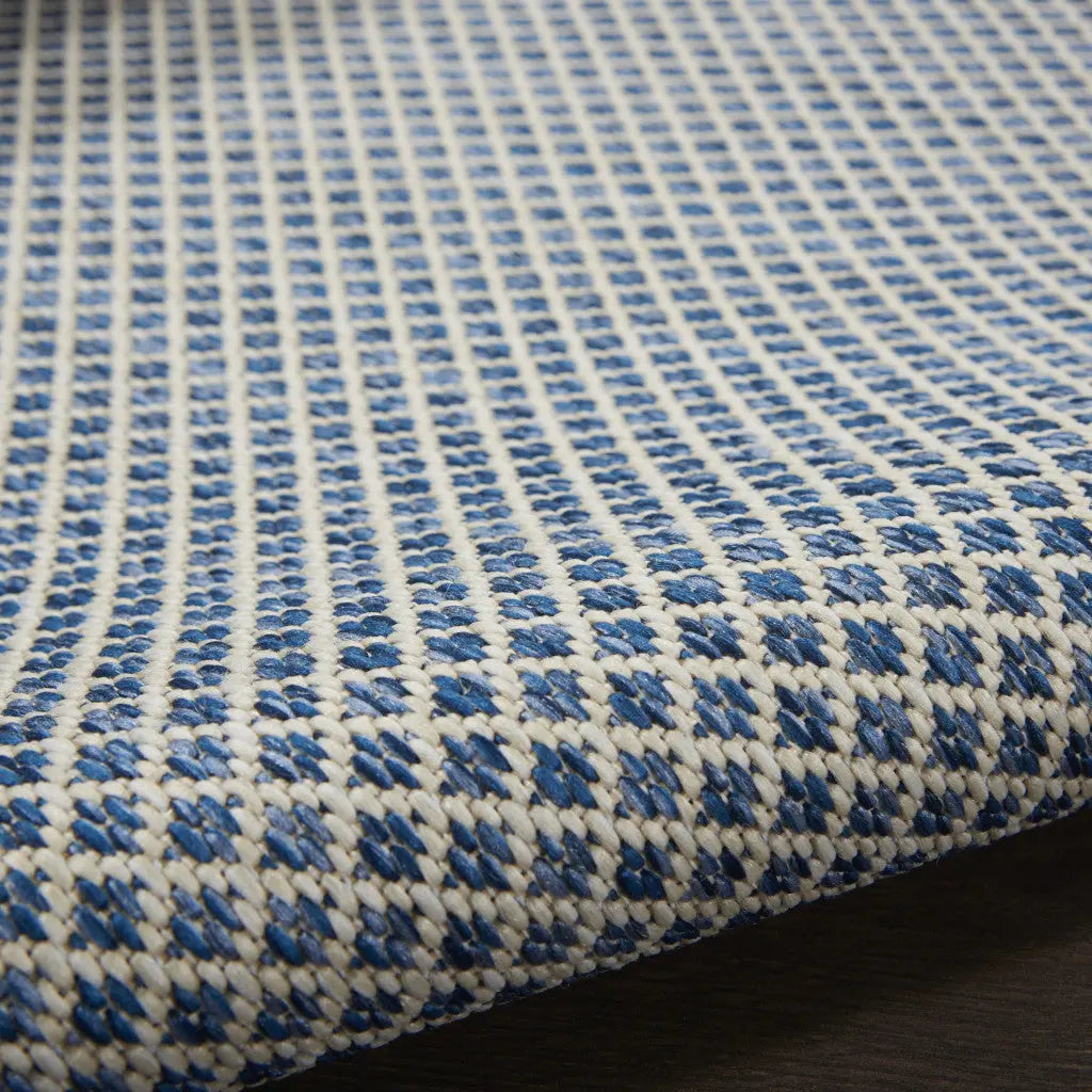 5' Bone Square Geometric Power Loom Area Rug Homeroots Outdoor