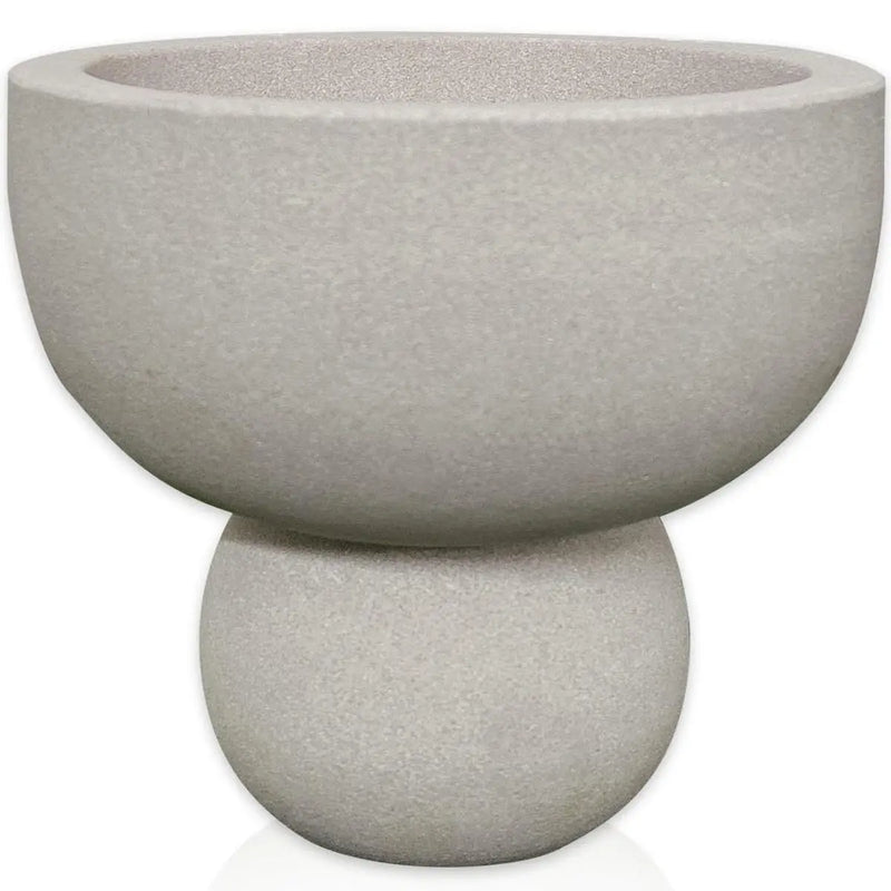 5" Cream Stone Decorative Bowl Homeroots Home Decor
