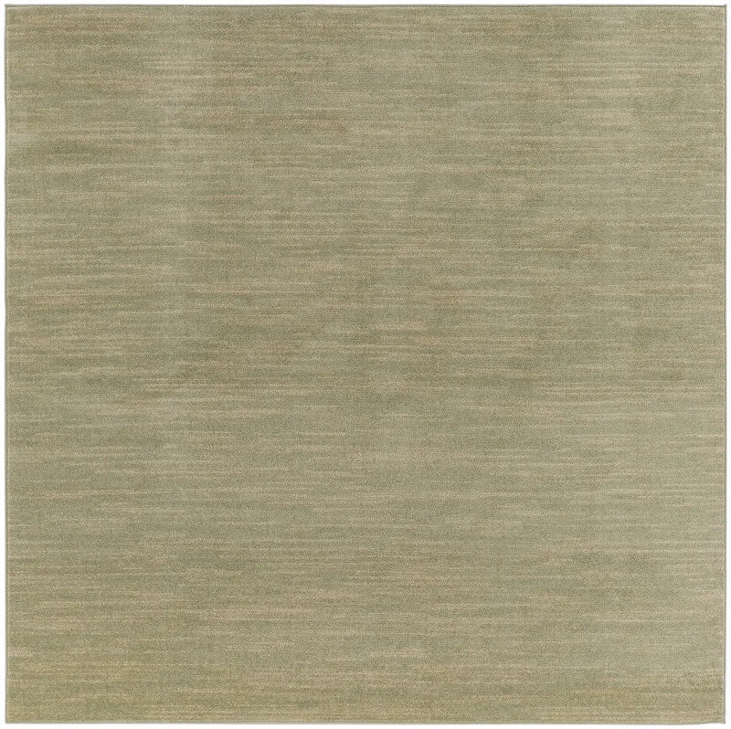 5' Green And Gold Square Abstract Indoor Outdoor Area Rug Homeroots Outdoor