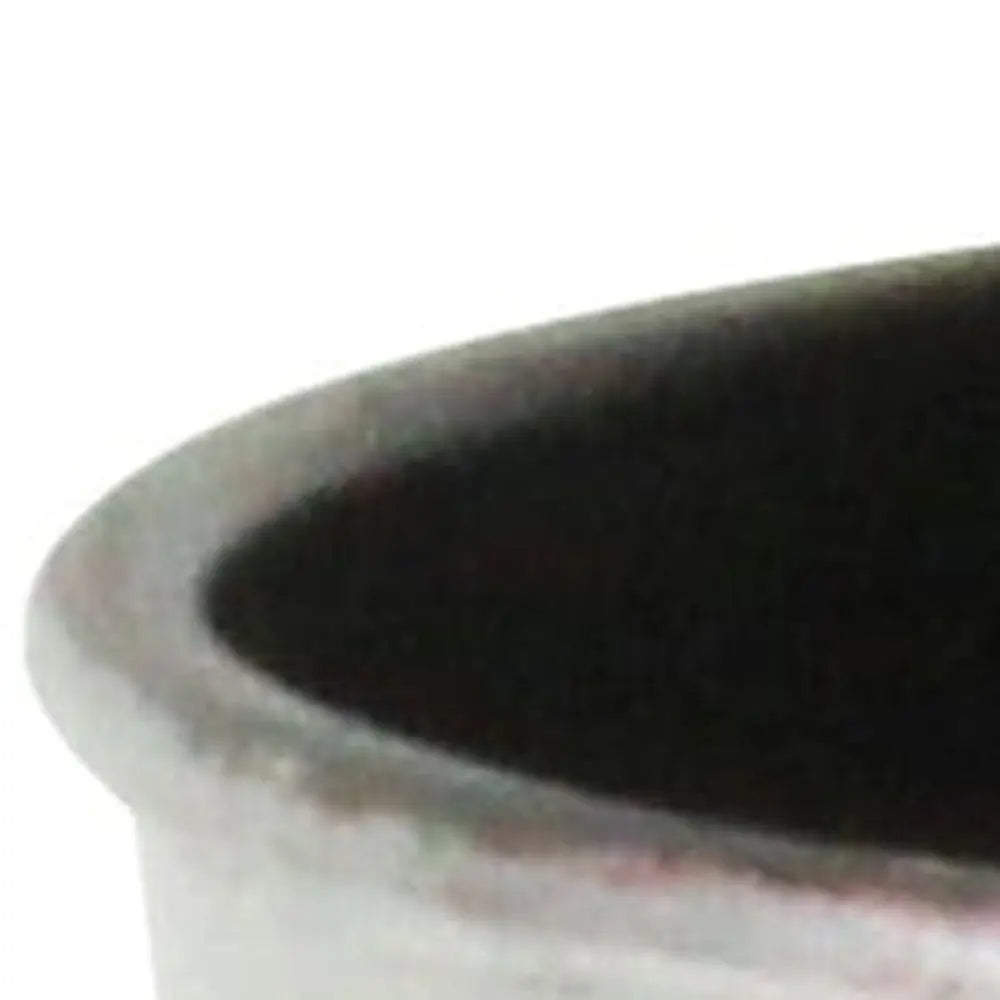 5" Silver Recycled Plastic Indoor Outdoor Round Pot Planter Homeroots Outdoor