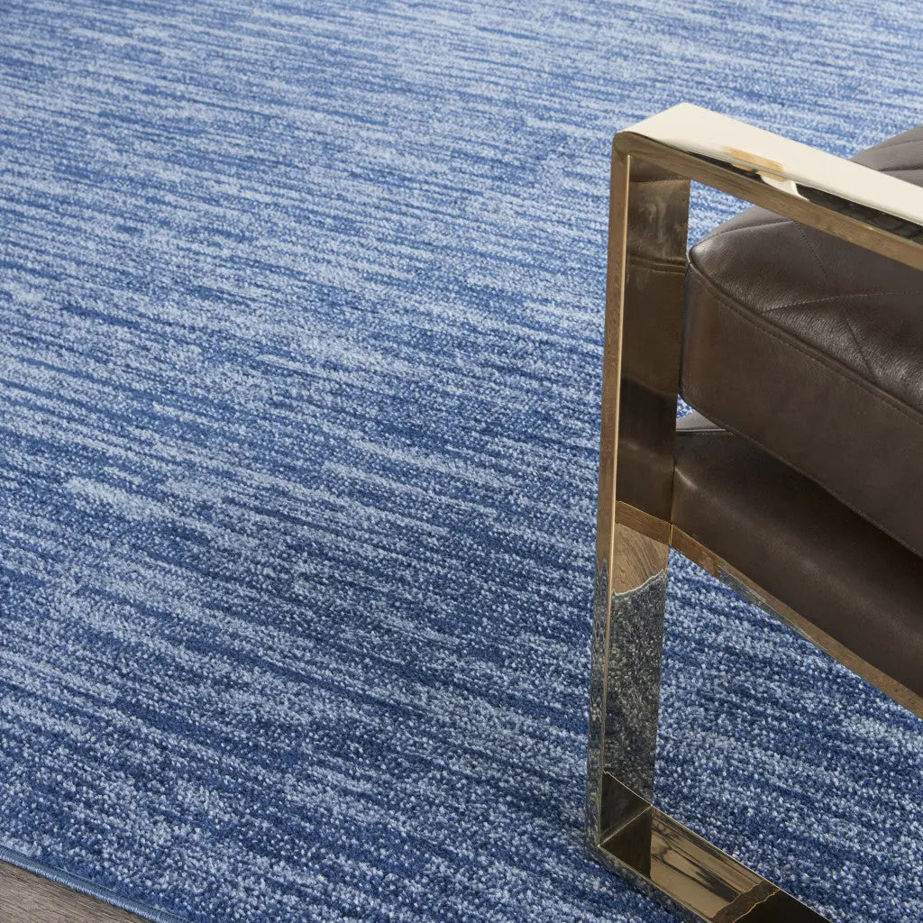 5' X 5' Blue Square Indoor Outdoor Area Rug - GreatEagleInc