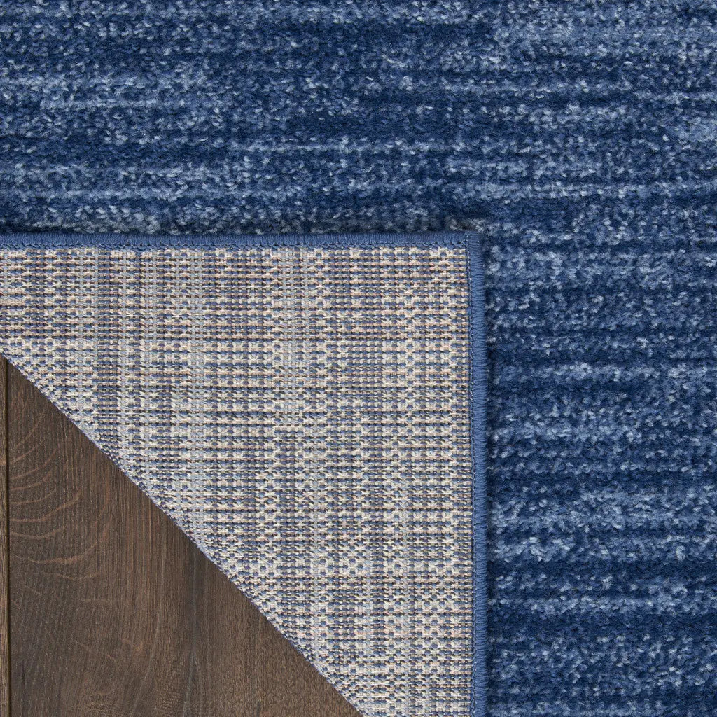 5' X 5' Blue Square Indoor Outdoor Area Rug - GreatEagleInc