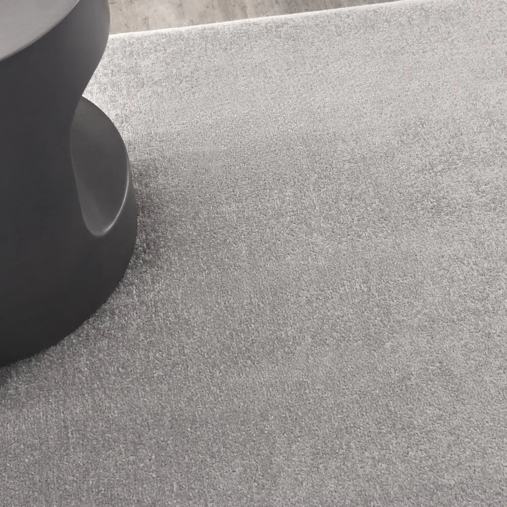 5' X 5' Gray Square Indoor Outdoor Area Rug - GreatEagleInc