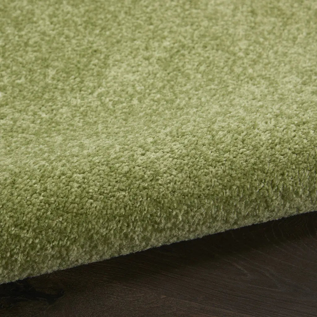 5' X 5' Green Square Indoor Outdoor Area Rug - GreatEagleInc