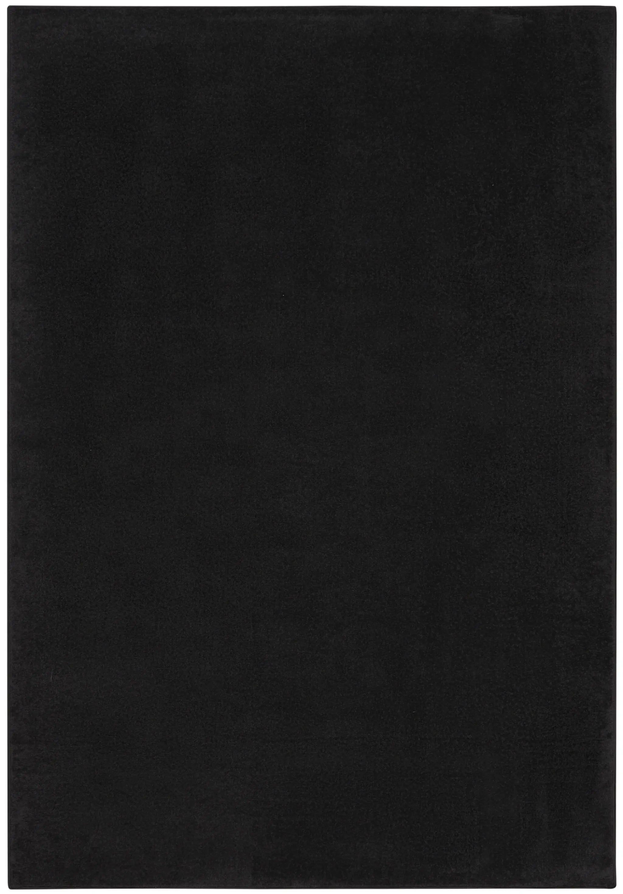 5' X 7' Black Stain Resistant Indoor Outdoor Area Rug Homeroots Outdoor