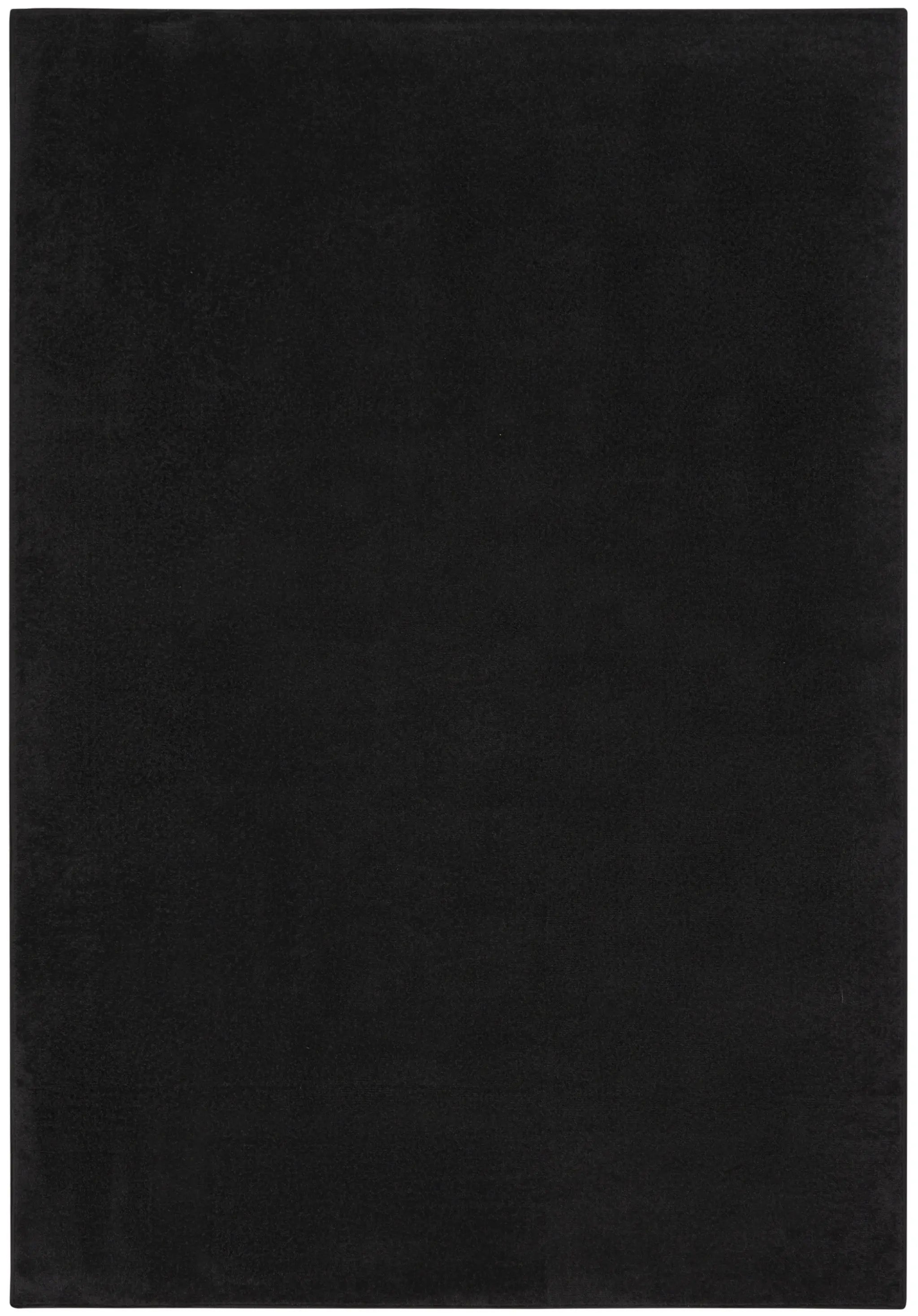 5' X 7' Black Stain Resistant Indoor Outdoor Area Rug Homeroots Outdoor