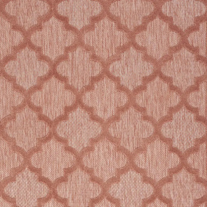 5' X 7' Coral Indoor Outdoor Area Rug Homeroots Outdoor