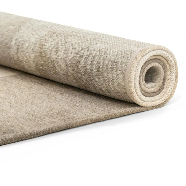 5' X 7' Gray And White Abstract Washable Area Rug With UV Protection Homeroots Home Decor