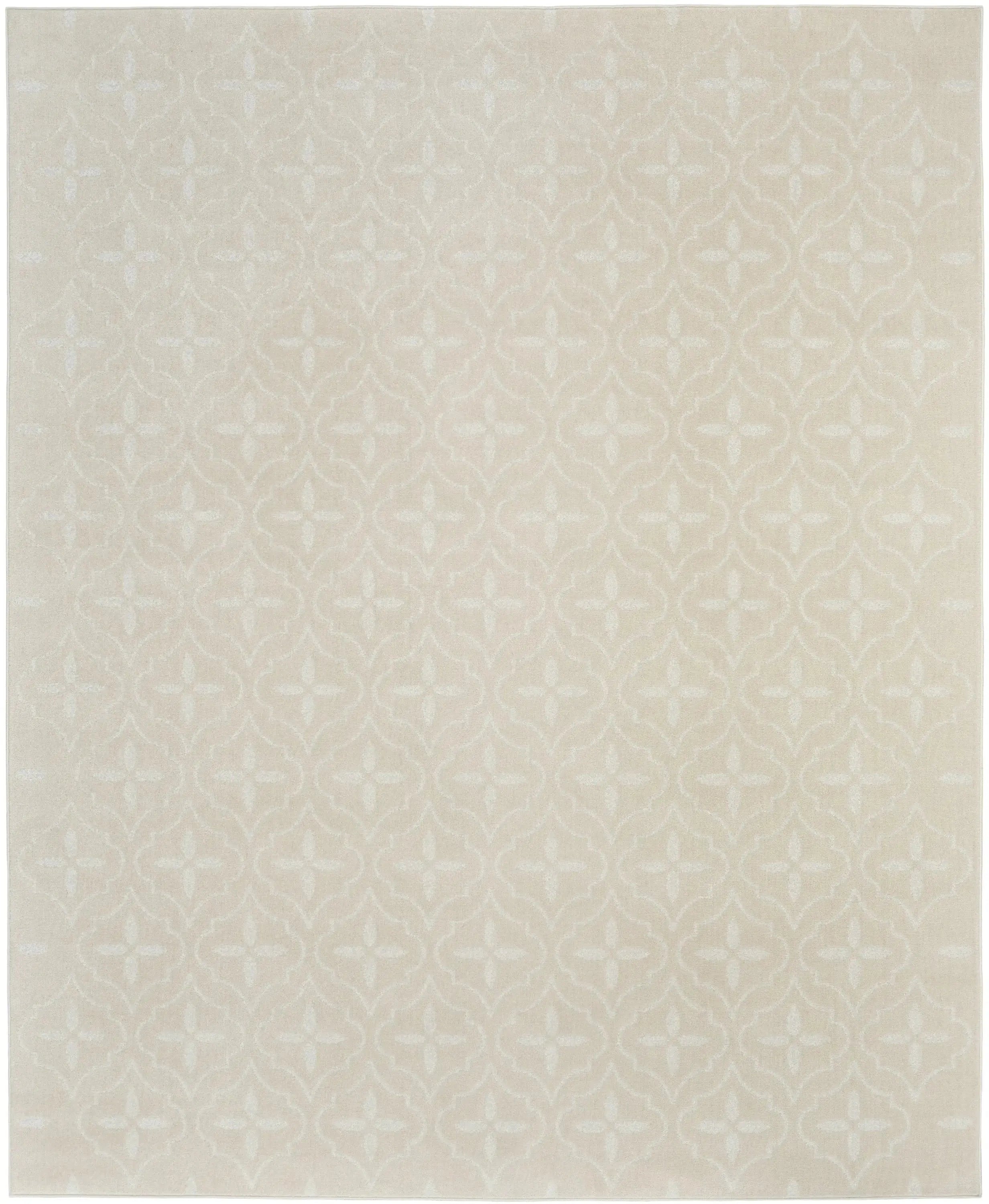 5' X 7' Ivory And Beige Geometric Indoor Outdoor Area Rug Homeroots Outdoor