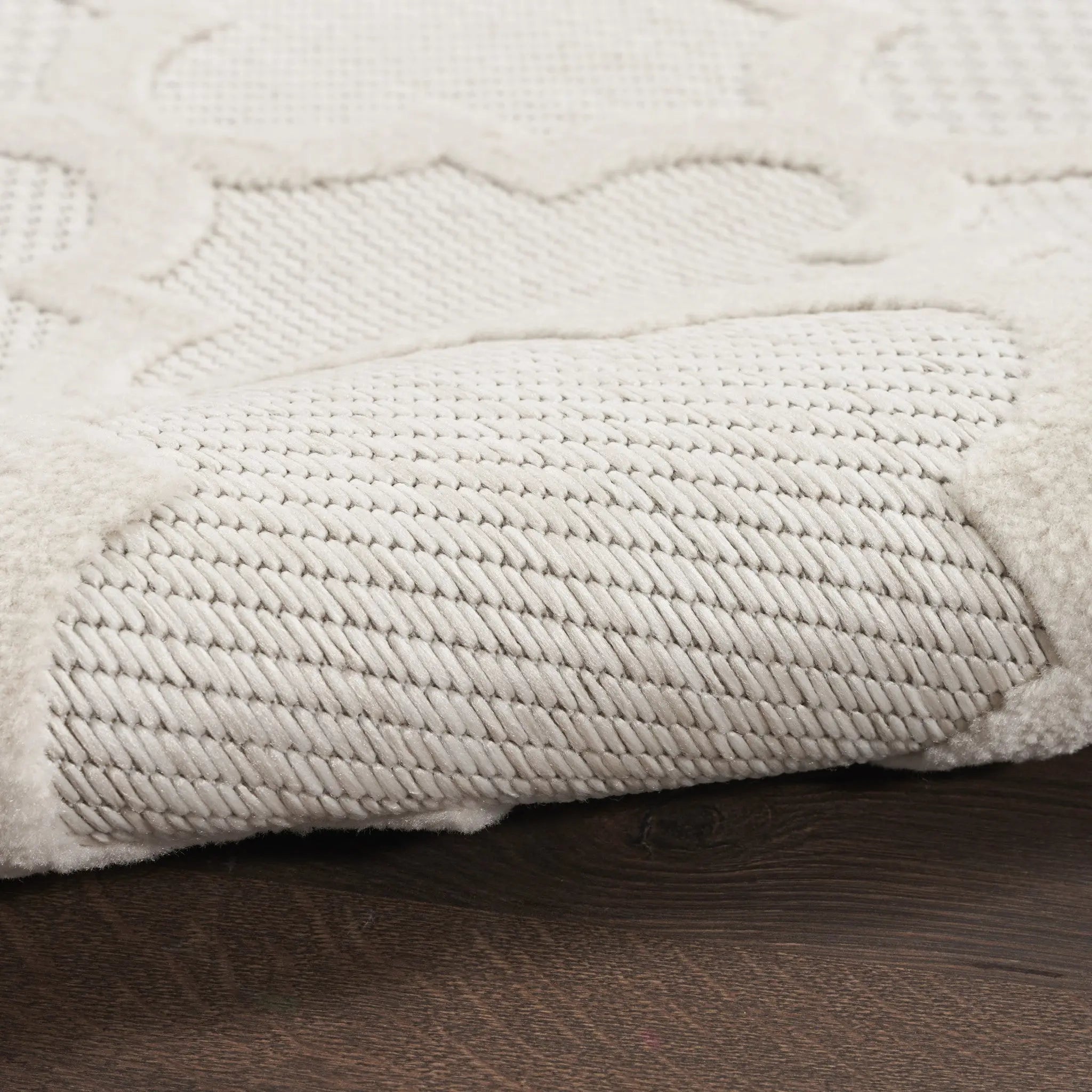 5' X 7' Ivory Indoor Outdoor Area Rug Homeroots Outdoor