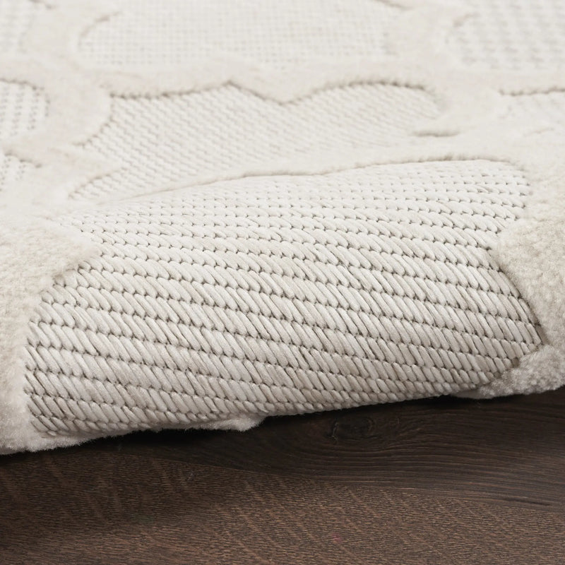 5' X 7' Ivory Indoor Outdoor Area Rug Homeroots Outdoor