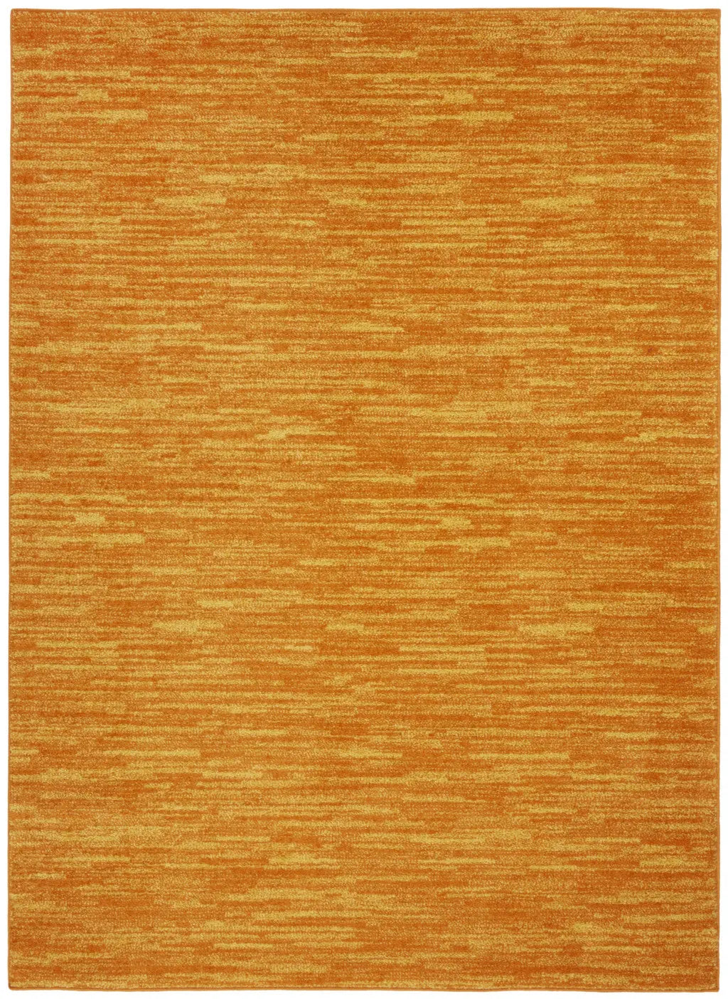 5' X 7' Orange Indoor Outdoor Area Rug Homeroots Outdoor
