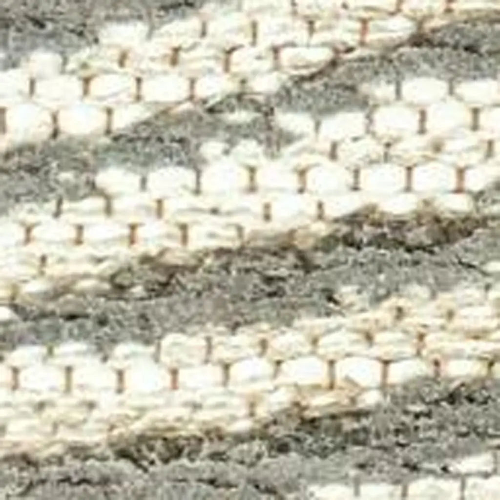 5' X 7' Tan And White Abstract Washable Area Rug With UV Protection Homeroots Home Decor