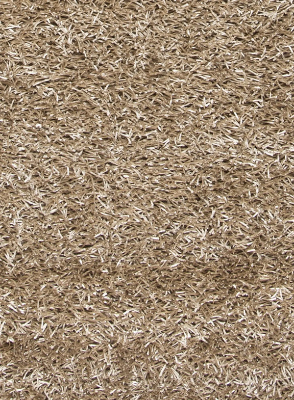 5' X 7' Tan Brown And Natural Shag Hand Tufted Area Rug Homeroots Home Decor