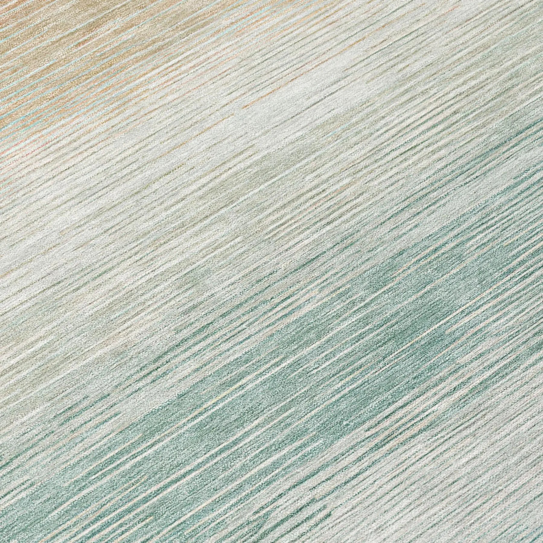 5' X 8' Aqua And Teal Blue Striped Washable Indoor Outdoor Area Rug Homeroots Outdoor