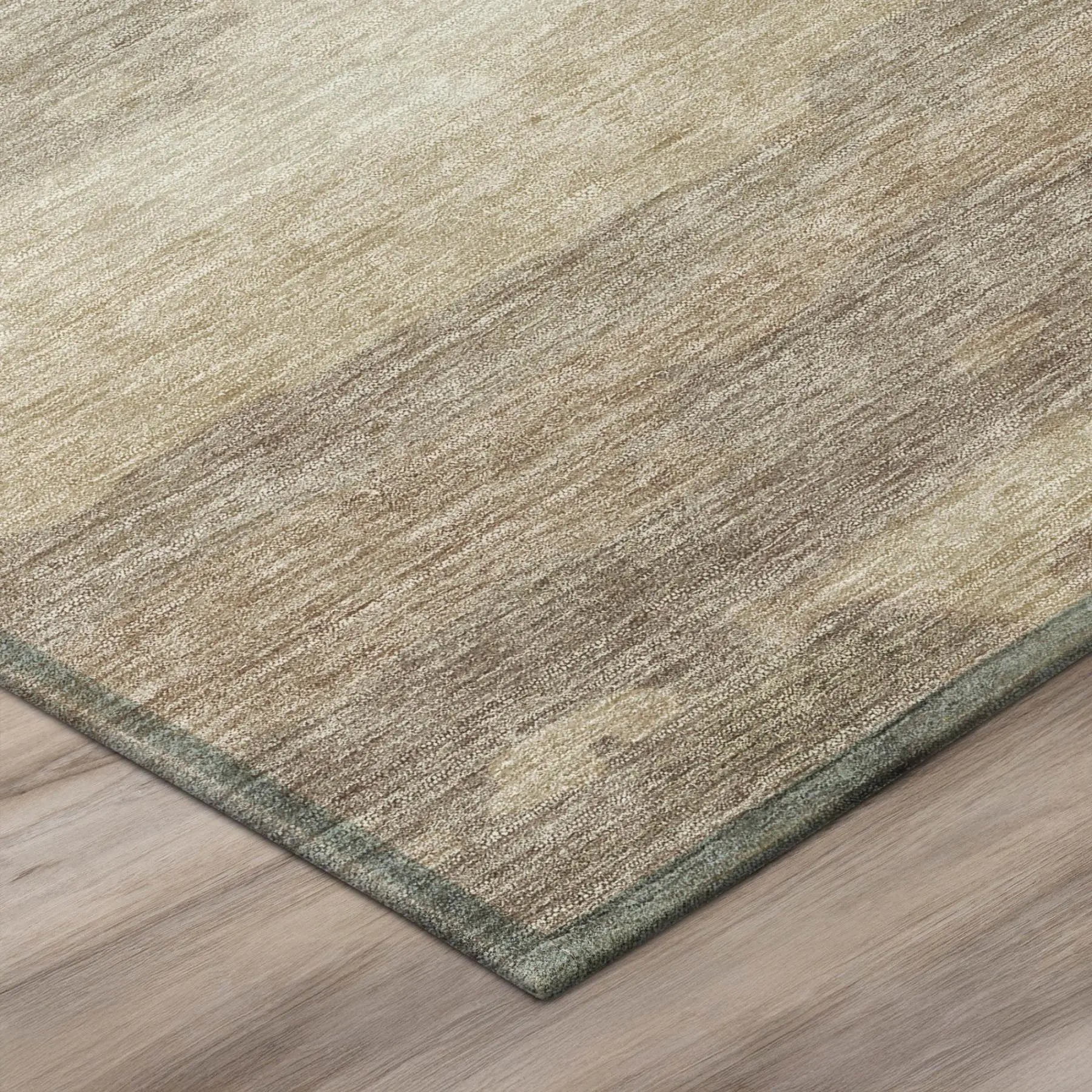 5' X 8' Beige And Brown Abstract Washable Indoor Outdoor Area Rug Homeroots Outdoor