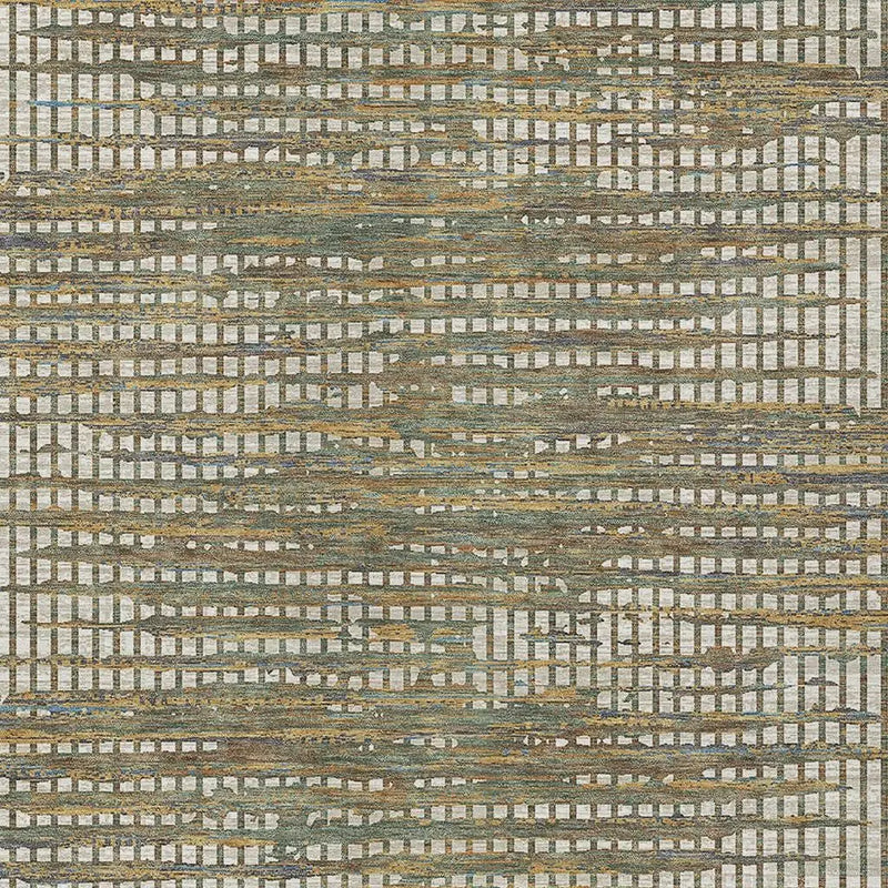5' X 8' Beige And Brown Abstract Washable Indoor Outdoor Area Rug Homeroots Outdoor
