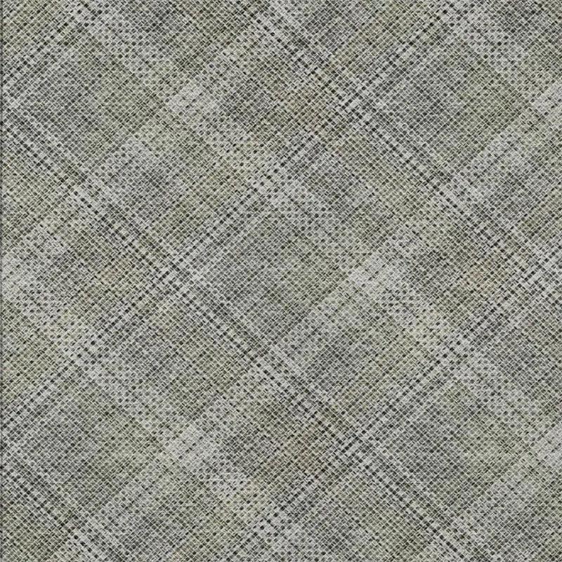 5' X 8' Beige And Brown Plaid Washable Indoor Outdoor Area Rug Homeroots Outdoor