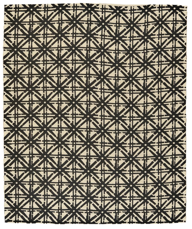 5' X 8' Beige And Gray Floral Hand Woven Area Rug Homeroots Home Decor