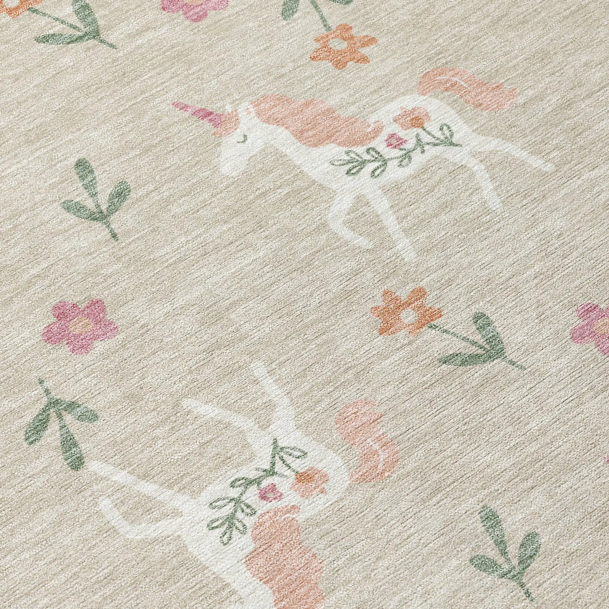 5' X 8' Beige And Gray Floral Washable Indoor Outdoor Area Rug Homeroots Outdoor