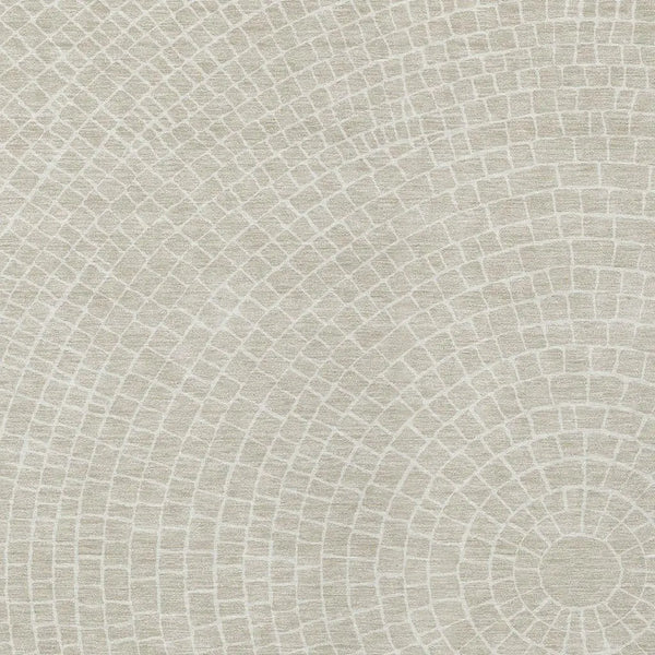 5' X 8' Beige And Ivory Geometric Washable Indoor Outdoor Area Rug Homeroots Outdoor
