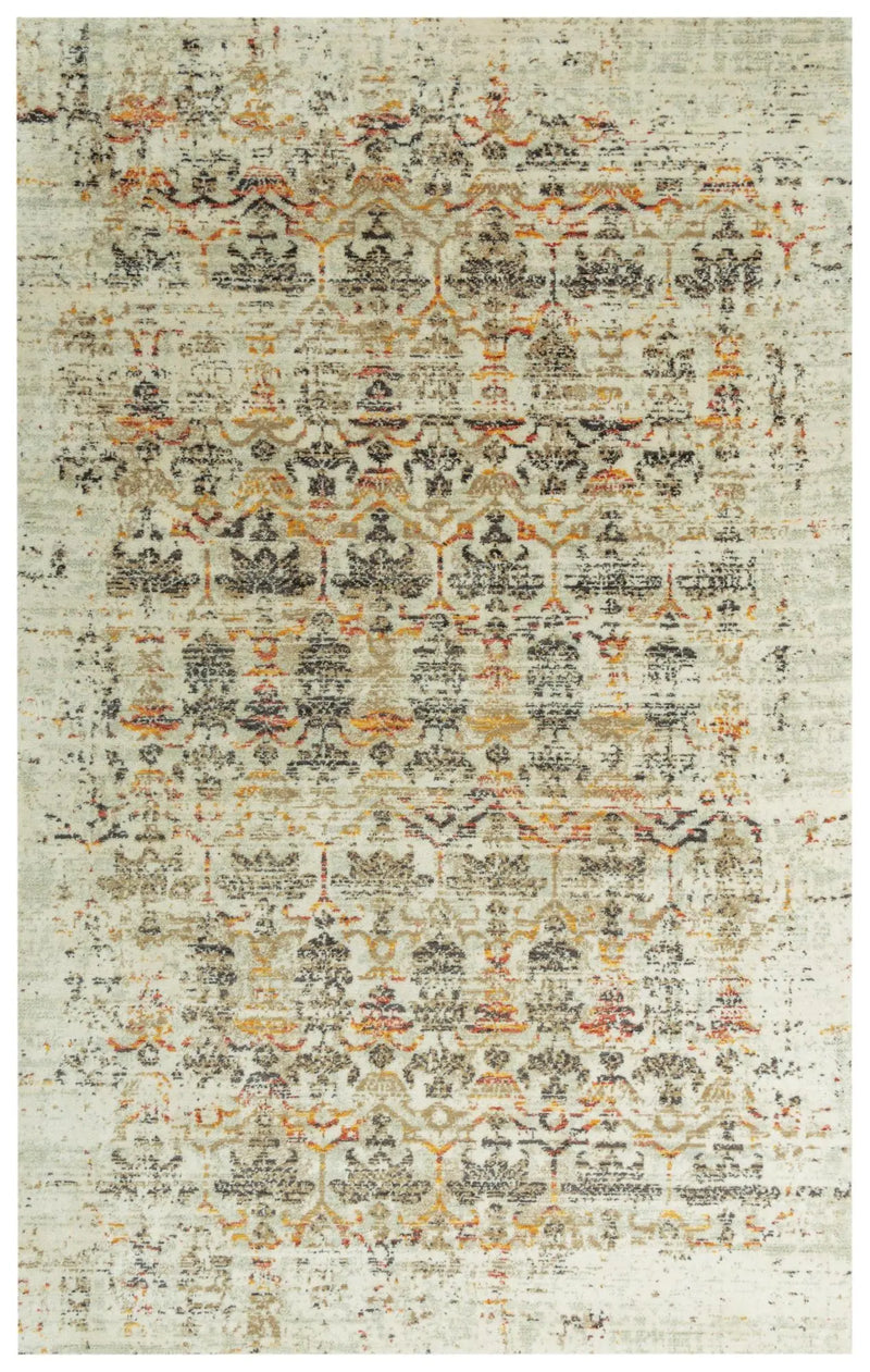 5' X 8' Beige Brown Apricot And Ivory New Zealand Lambs Wool Oriental Hand Carved Handmade Area Rug Homeroots Home Decor