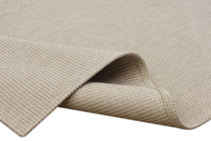 5' X 8' Beige Indoor Outdoor Area Rug Homeroots Outdoor