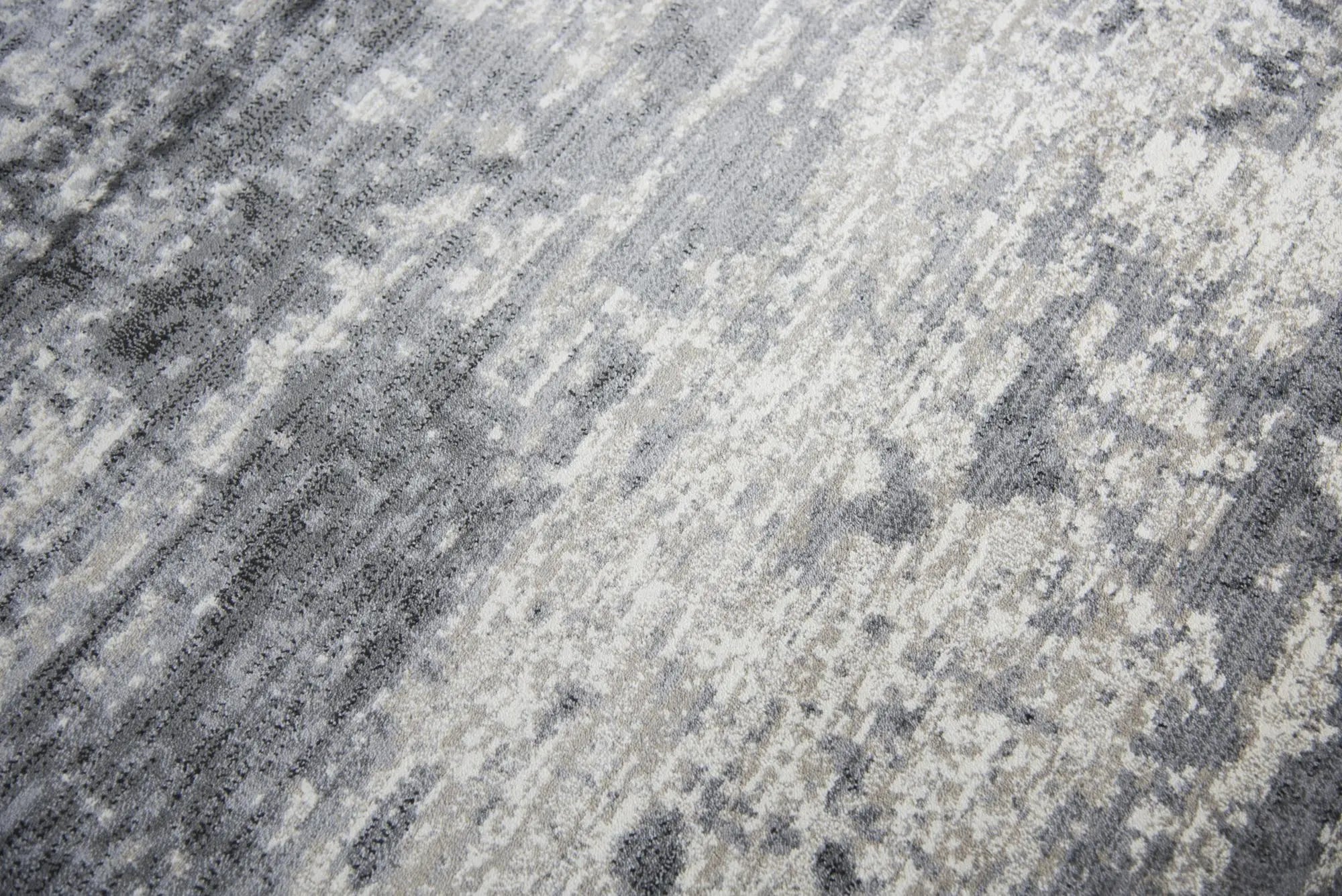 5' X 8' Beige Taupe Tan Gray And Dark Gray Abstract Area Rug Homeroots Home Decor