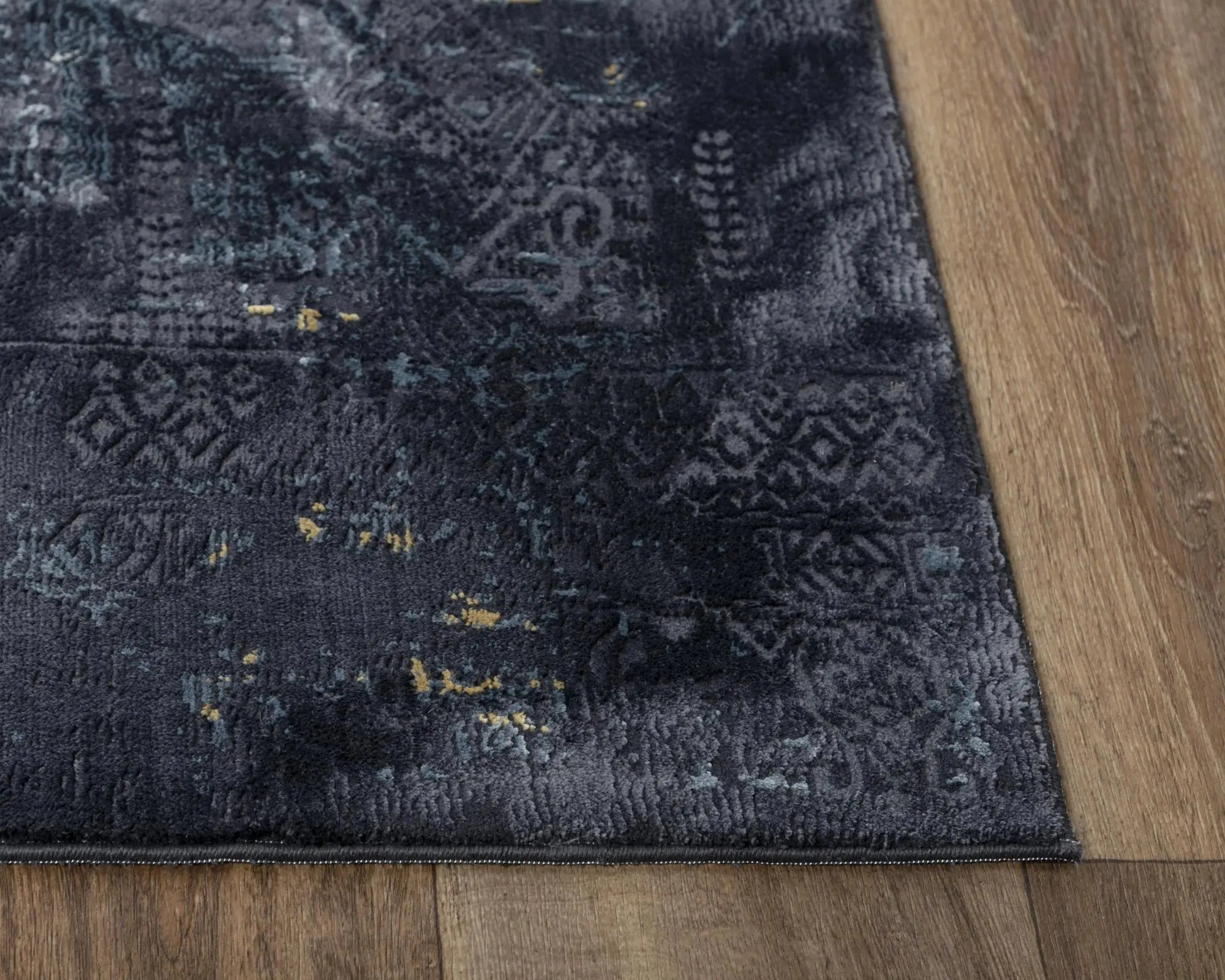 5' X 8' Black Gray Beige And Ivory Abstract Area Rug Homeroots Home Decor