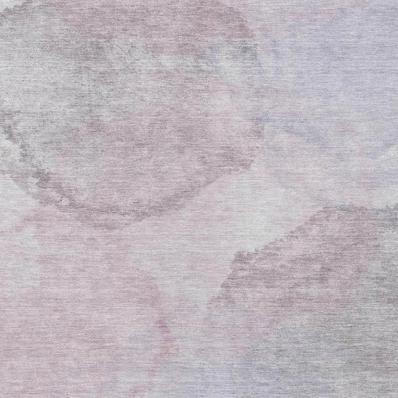 5' X 8' Blush And Gray Abstract Washable Indoor Outdoor Area Rug Homeroots Outdoor