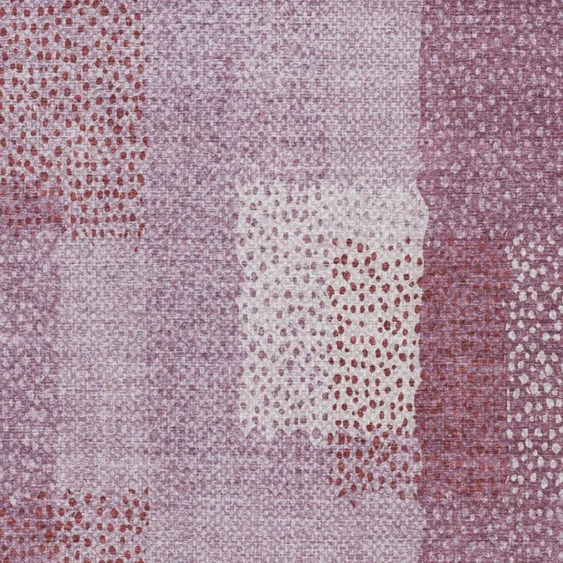 5' X 8' Blush And Pink Abstract Washable Indoor Outdoor Area Rug Homeroots Outdoor