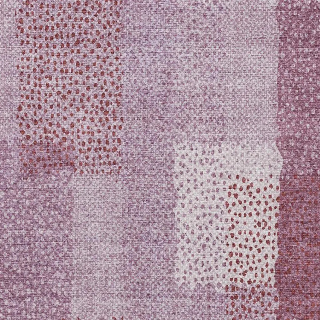 5' X 8' Blush And Pink Abstract Washable Indoor Outdoor Area Rug Homeroots Outdoor