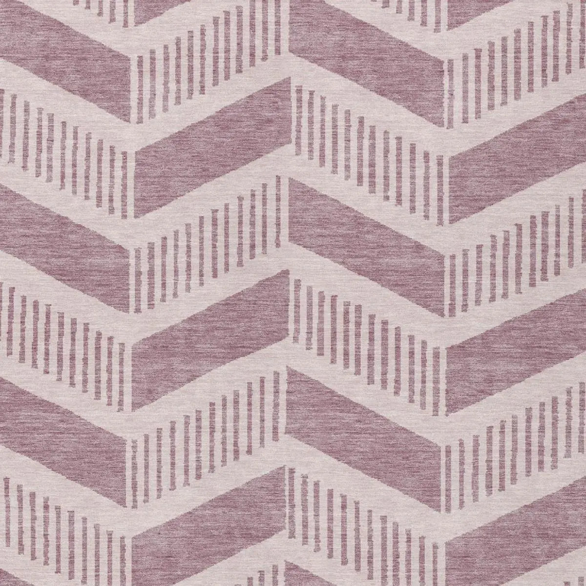 5' X 8' Blush And Pink Geometric Washable Indoor Outdoor Area Rug Homeroots Outdoor