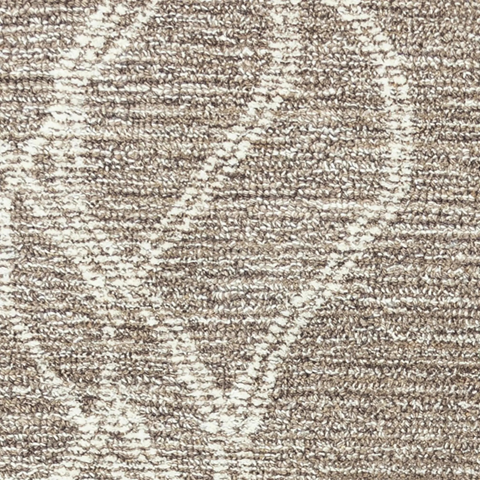 5' X 8' Brown And Natural Wool Trellis Hand Tufted Area Rug Homeroots Home Decor