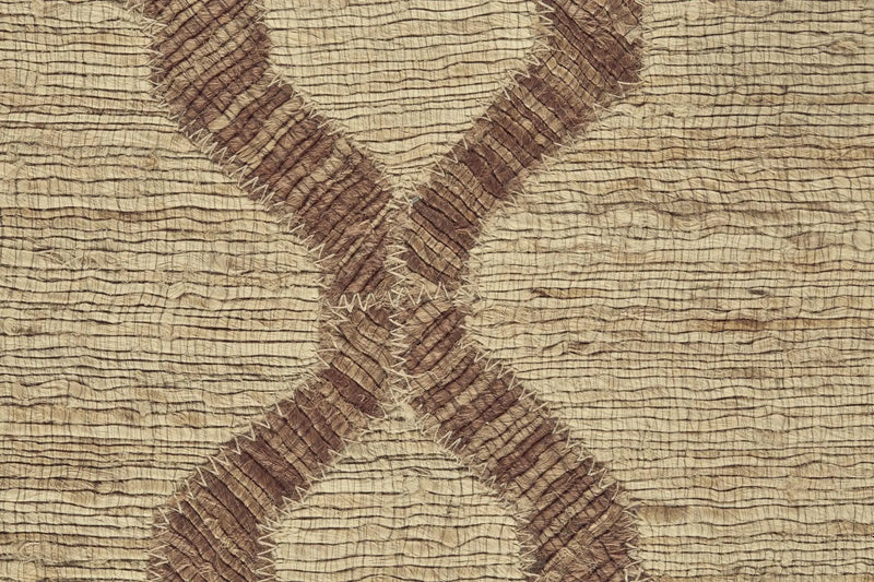 5' X 8' Brown And Tan Jute Floral Hand Woven Area Rug Homeroots Home Decor